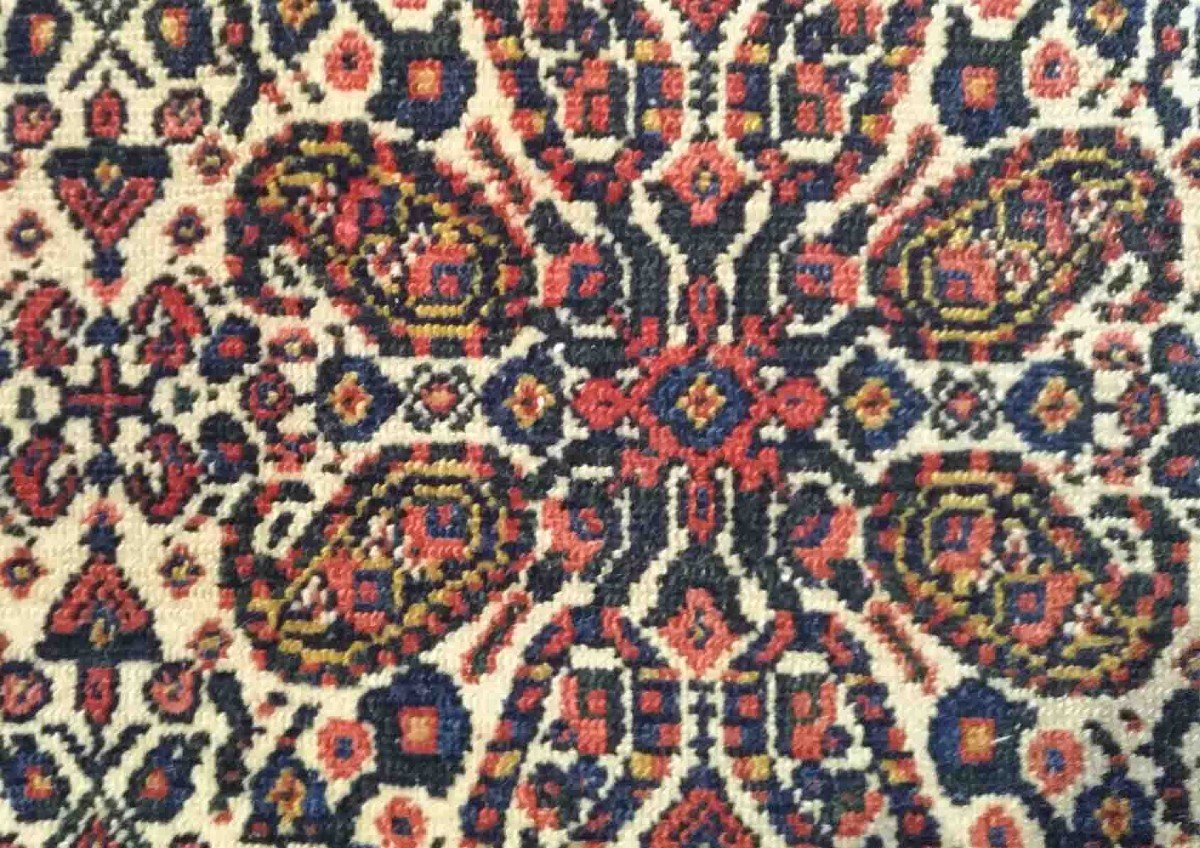 Tapis XIX &egrave;me Si&egrave;cle - Senneh Persan - Dim:207x134 - N&deg; 1023-photo-2