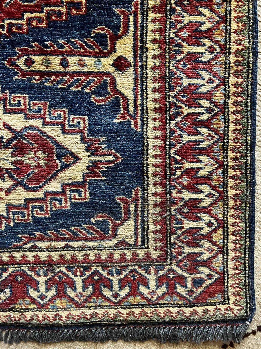 Caucasus Carpet Circa 1960 - Size: 306x83cm - N° 1182-photo-3