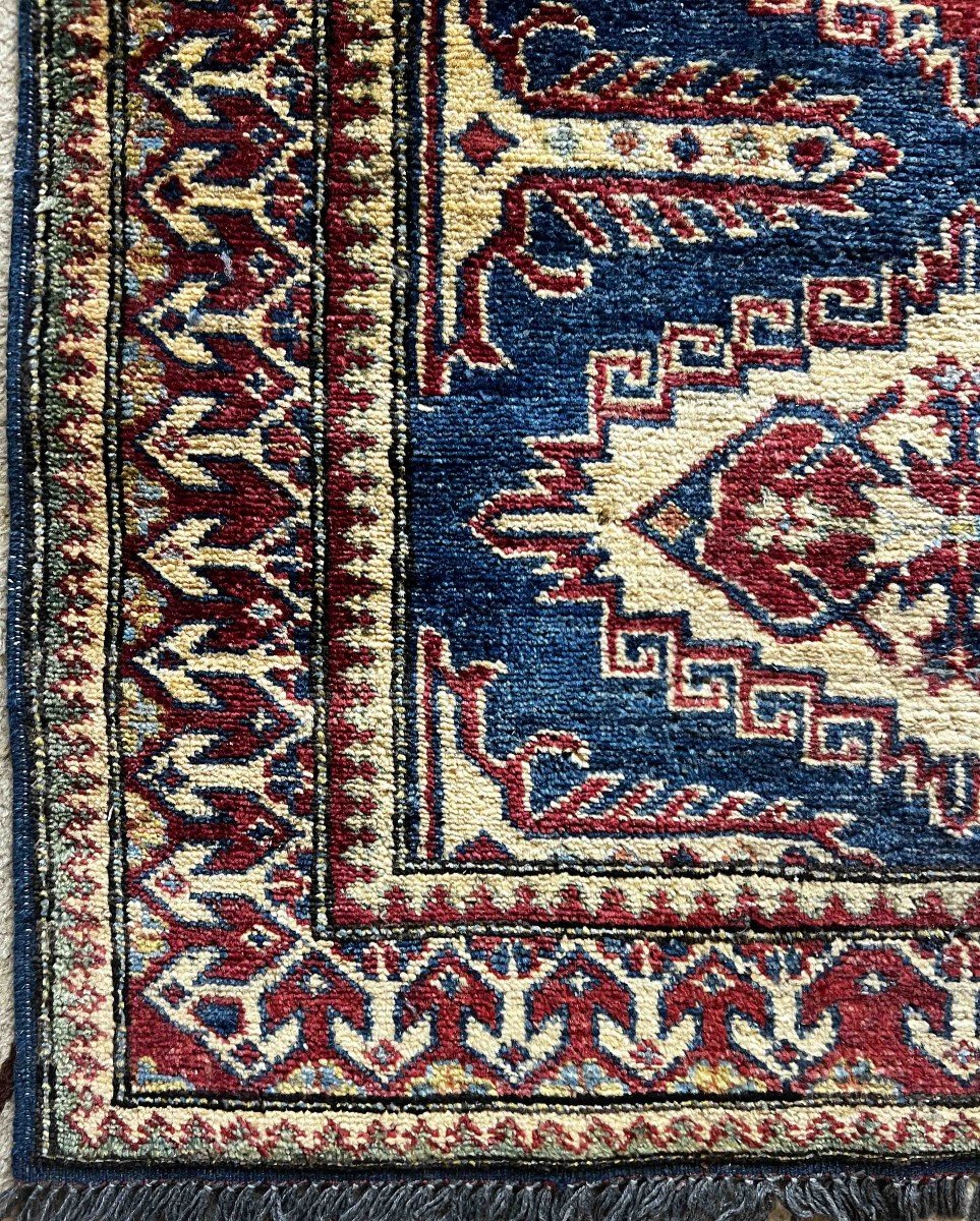 Caucasus Carpet Circa 1960 - Size: 306x83cm - N° 1182-photo-2