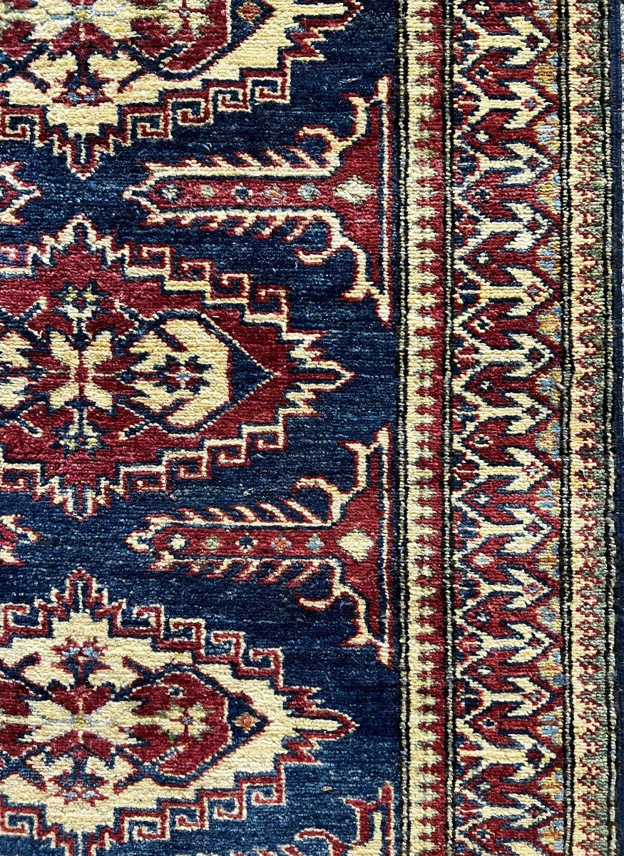 Caucasus Carpet Circa 1960 - Size: 306x83cm - N° 1182-photo-4