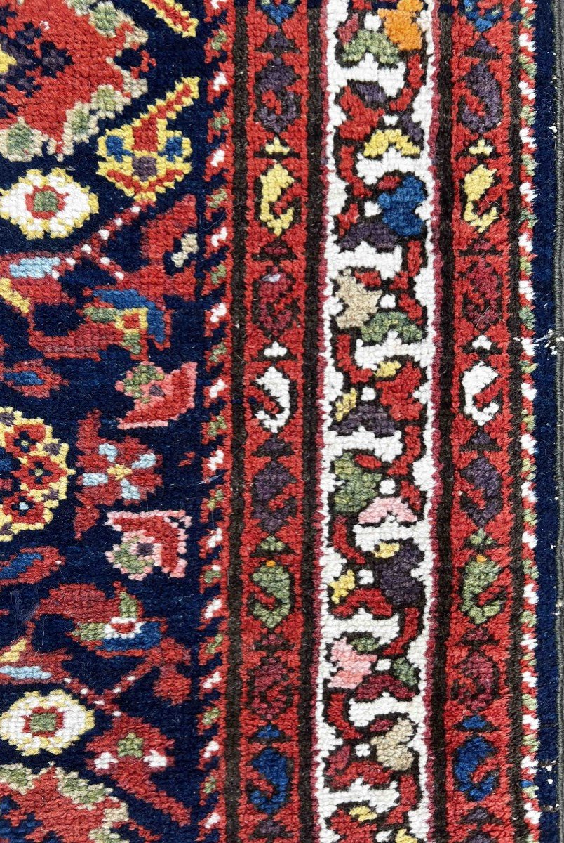 Important Tapis Malayer *Estampill&eacute;* - XIX e. Si&egrave;cle - Dim:5m00x1m10 - N&deg; 873-photo-2
