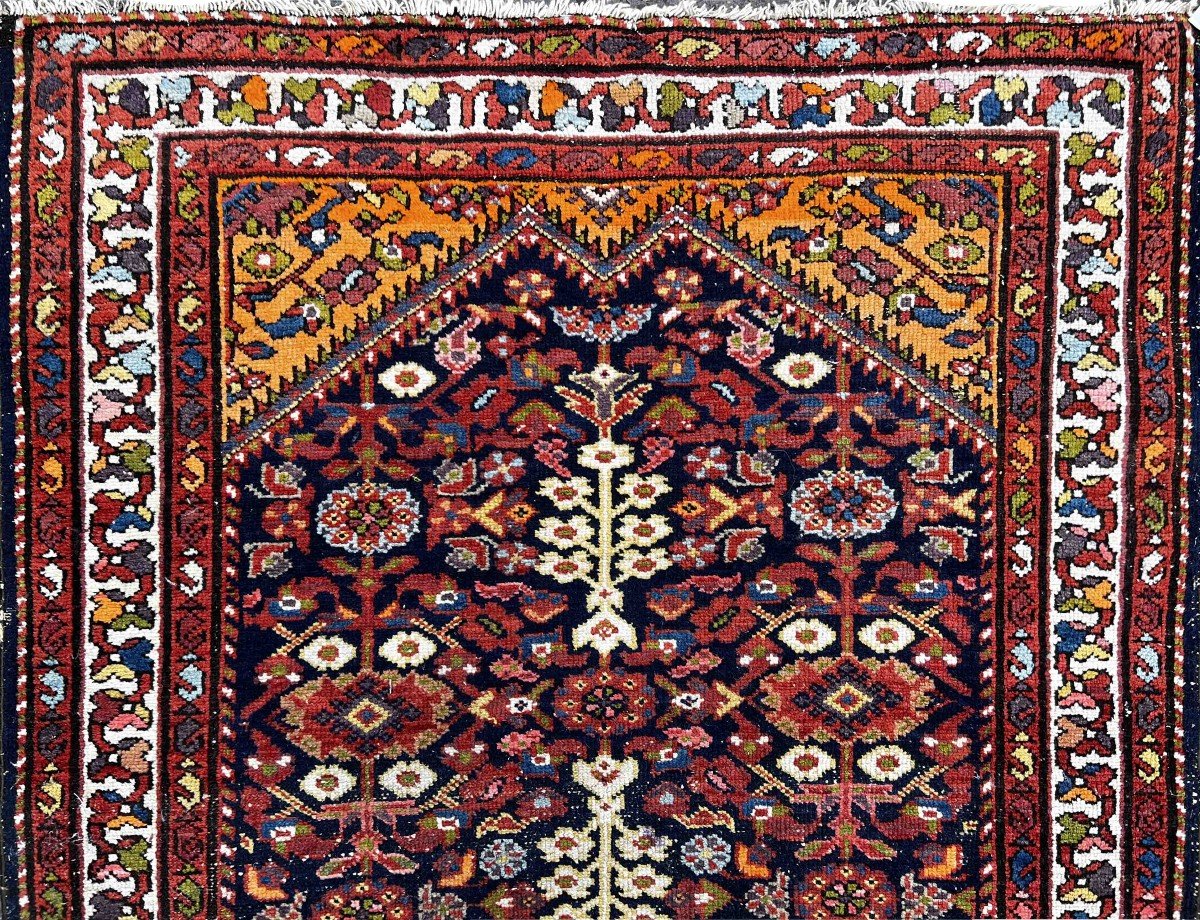 Important Tapis Malayer *Estampill&eacute;* - XIX e. Si&egrave;cle - Dim:5m00x1m10 - N&deg; 873-photo-4
