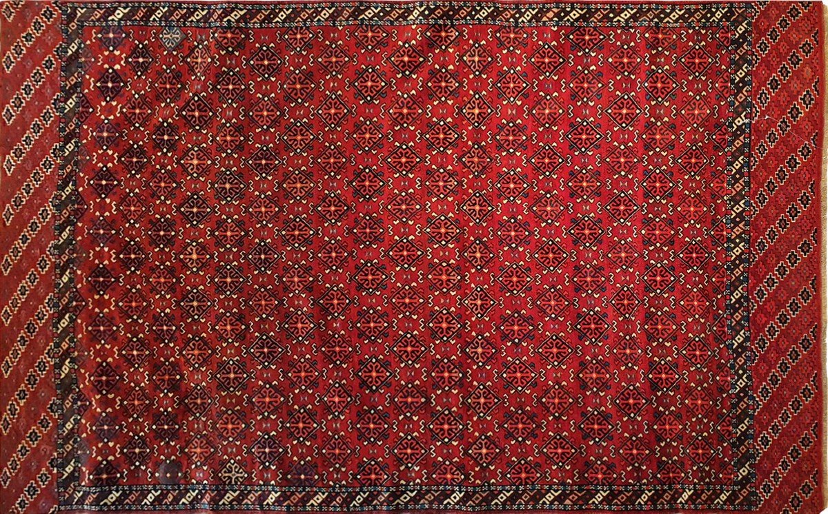 Turkmen Carpet Yomud 19th 205 X 125 - N° 729