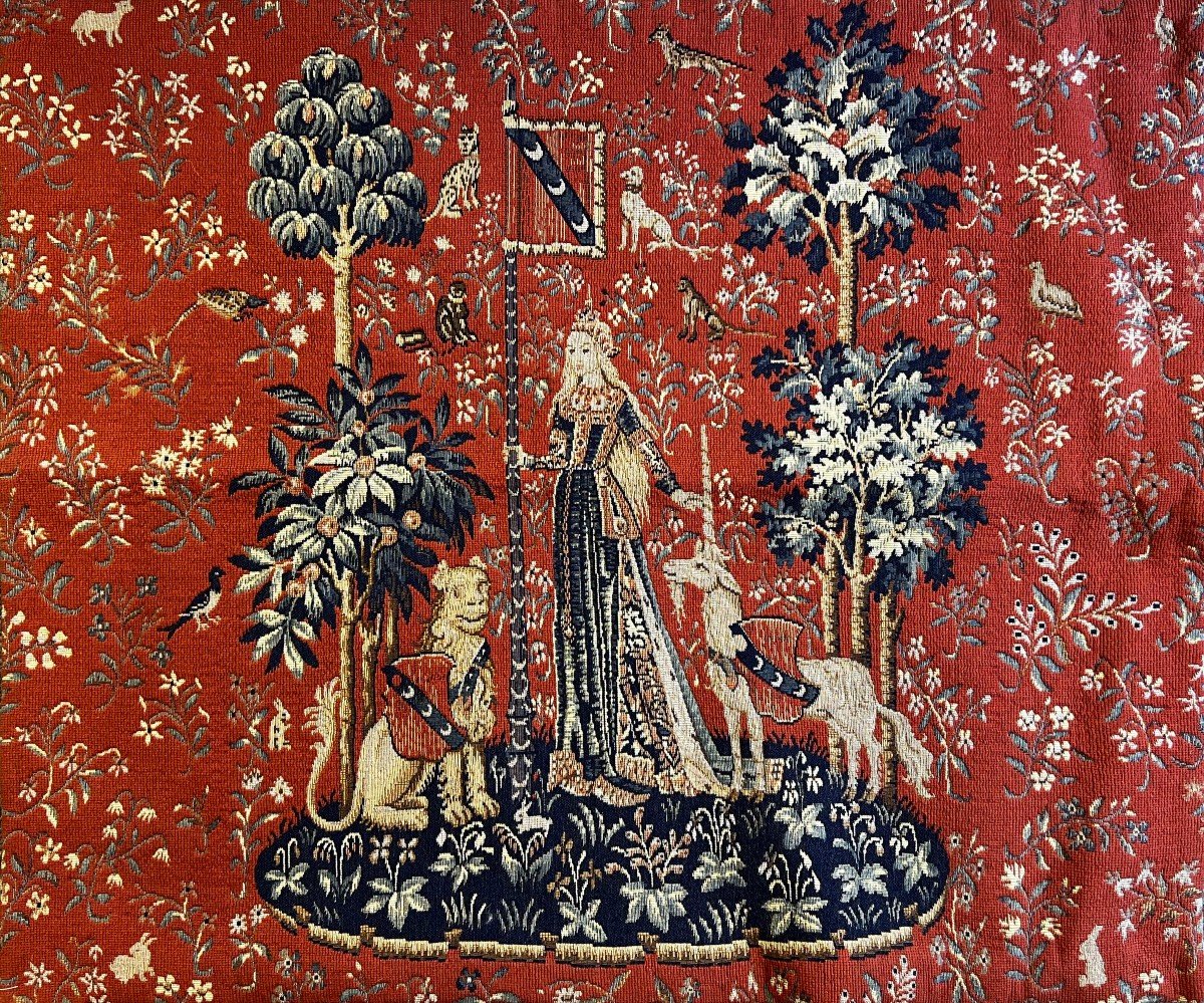 Tapestry Point d'Halluin Lady And The Unicorn - 0.90x0.77 - N° 984