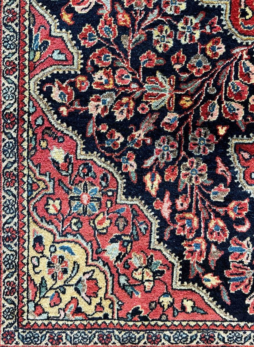 Persian Sarough Rug - 1m04x1m60 - N° 1225-photo-6