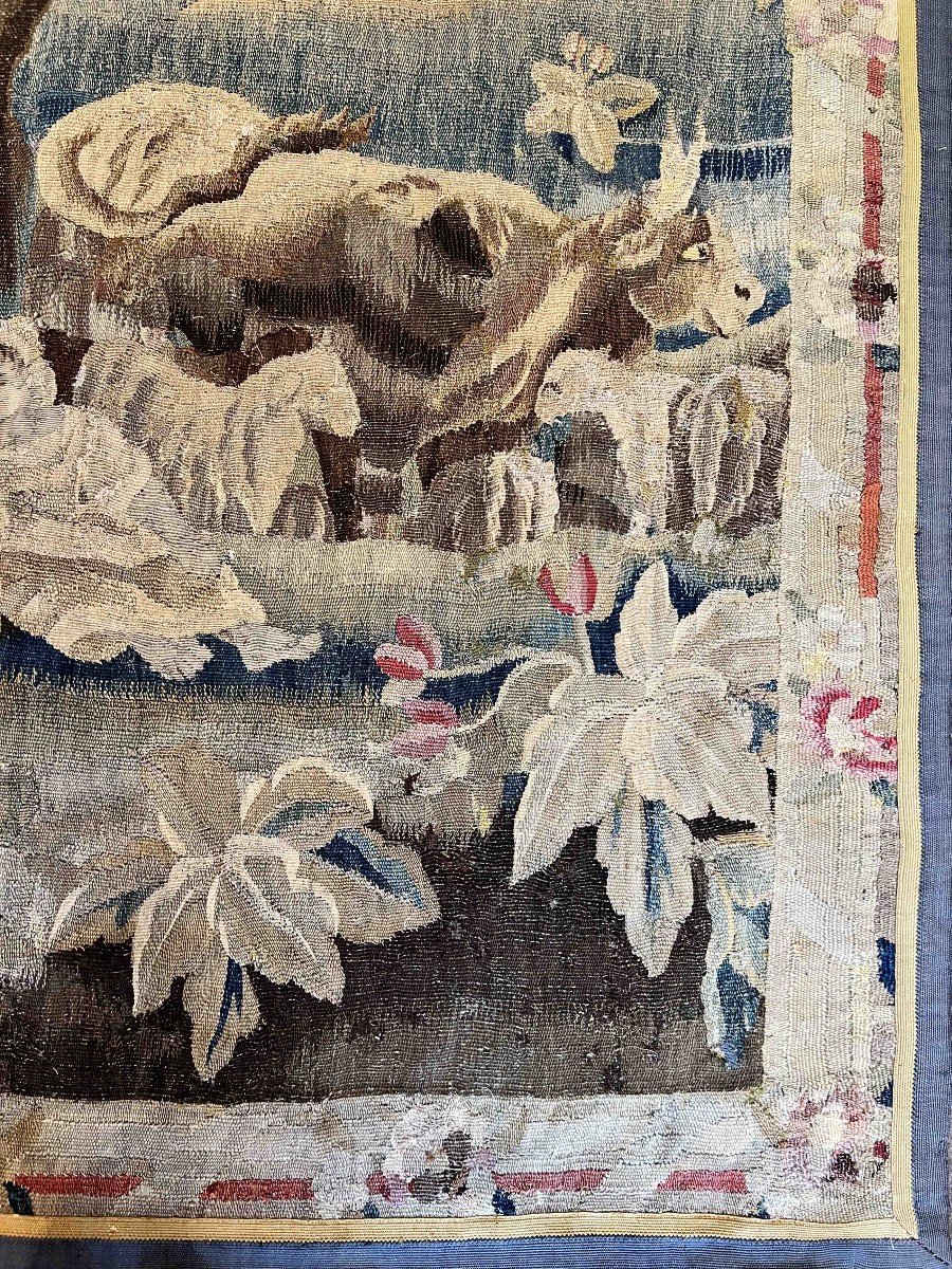 Aubusson Tapestry 18th Century - Size 2m70 X 1m80 - N° 1106-photo-1