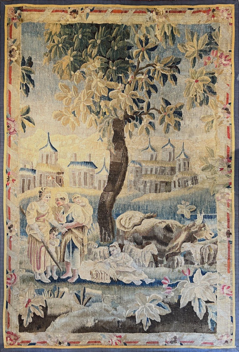 Aubusson Tapestry 18th Century - Size 2m70 X 1m80 - N° 1106