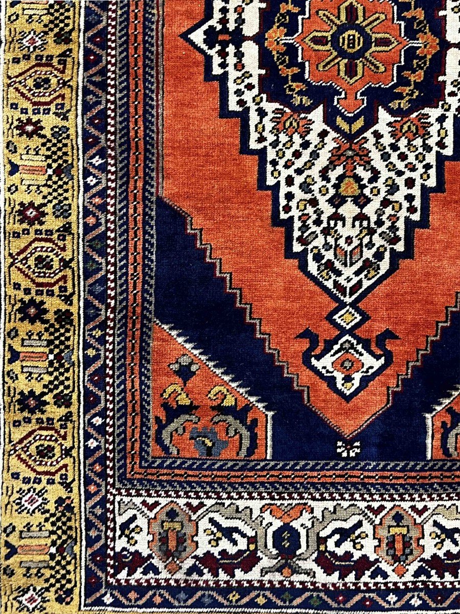 Antique Türkiye Yahyali Rug - 1m83x1m10 - N° 831-photo-4