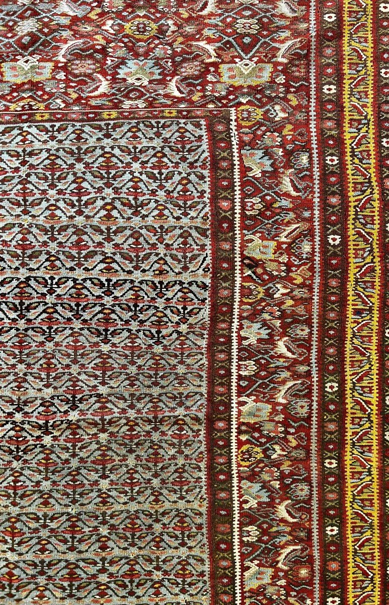 Kilim Senneh XIXe.s Vers 1880 - 200x125 - N&deg; 224-photo-1