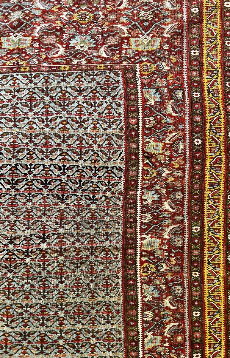 Kilim Senneh XIX.s Around 1880 - 200x125 - N° 224-photo-1