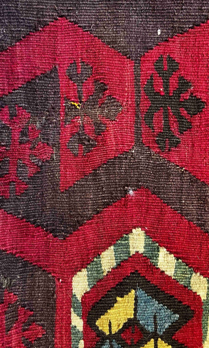 Coussin En Kilim - Objets De Décoration - Vers 1930 - 65x25 - N° 321-photo-2