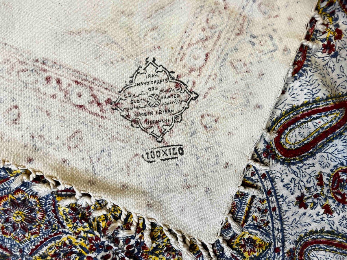 Tissu traditionnel Persan Ispahan - 11m04x1m04 - N&deg; 326-photo-1