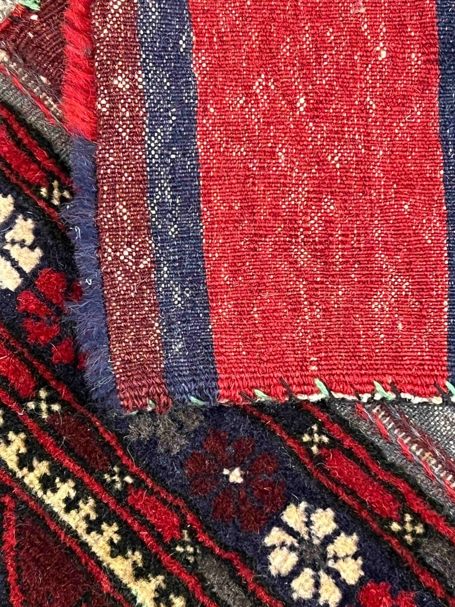 Tapis Tekke Boukhara Sac De Selle 19 &egrave;me 105 X 52 - N&deg; 642-photo-4