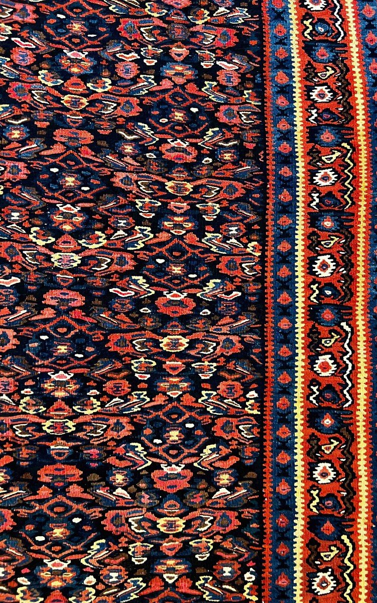 Kilim Rug Belouch 19th 130 X 65 - No. 656-photo-4
