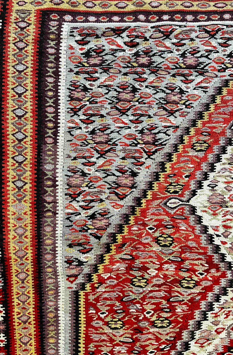 Kilim Senneh Persian - 200x125 - N° 664-photo-4