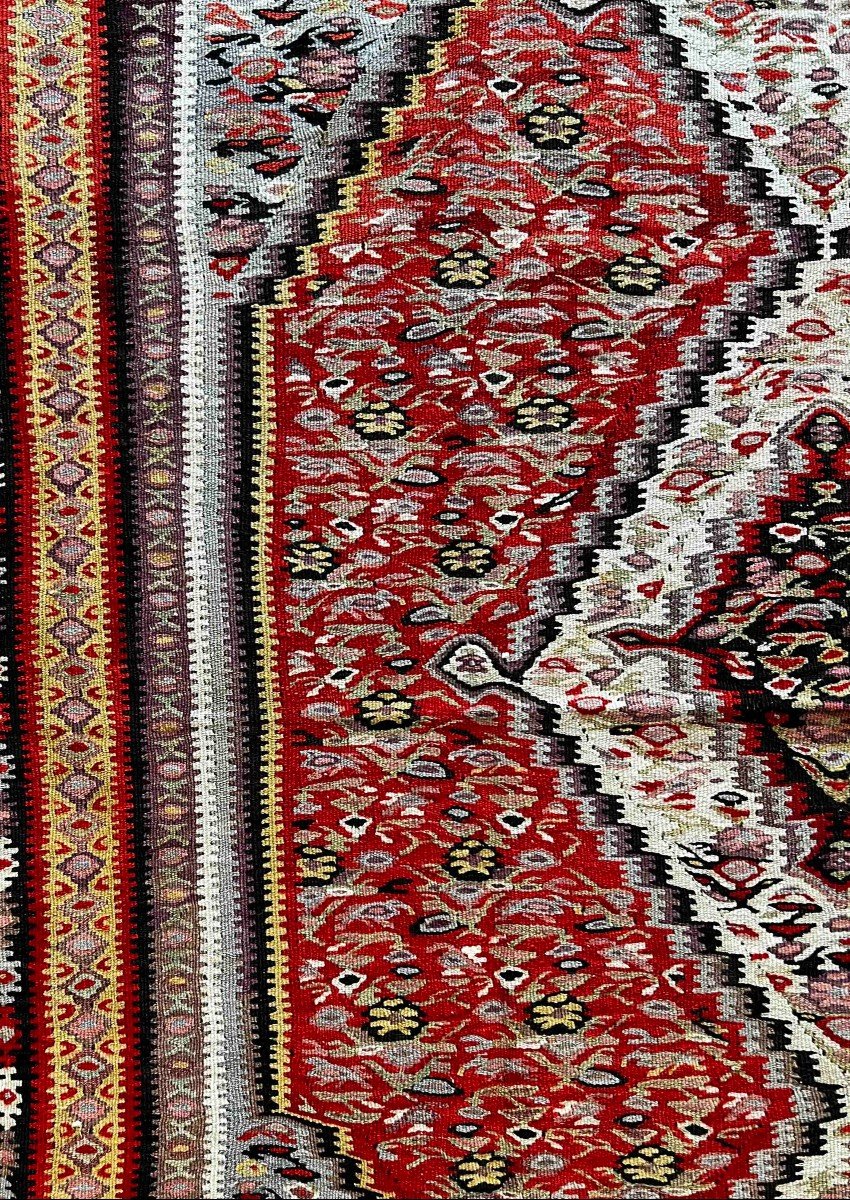 Kilim Senneh Persian - 200x125 - N° 664-photo-4