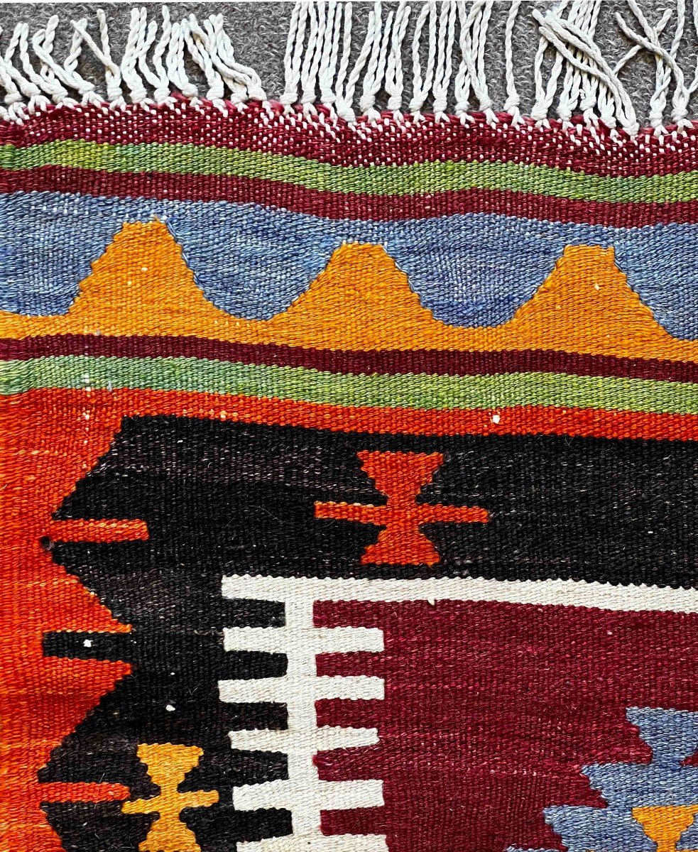 Tapis En Kilim 20 ème  127 X 95 - N° 683-photo-2