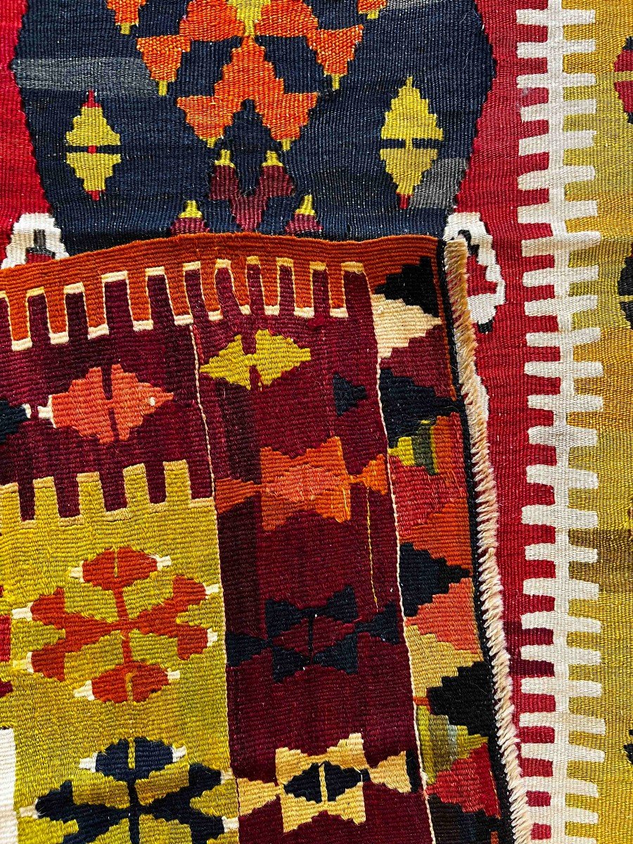 Turkish Kilim Rug 19th - 160x100 - N° 695-photo-4