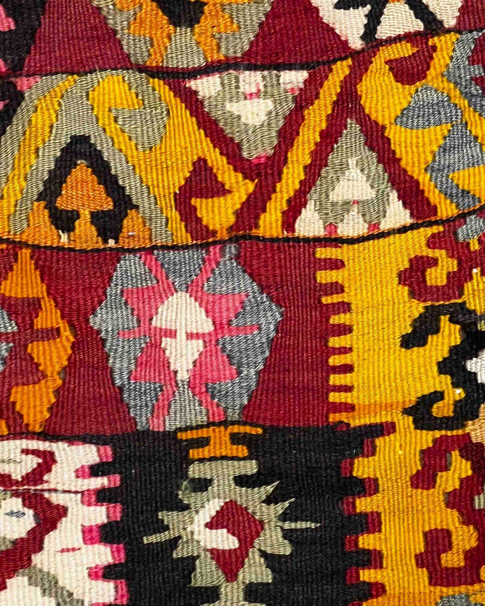Sivan Kilim Rug - 135x110 - N° 698-photo-4
