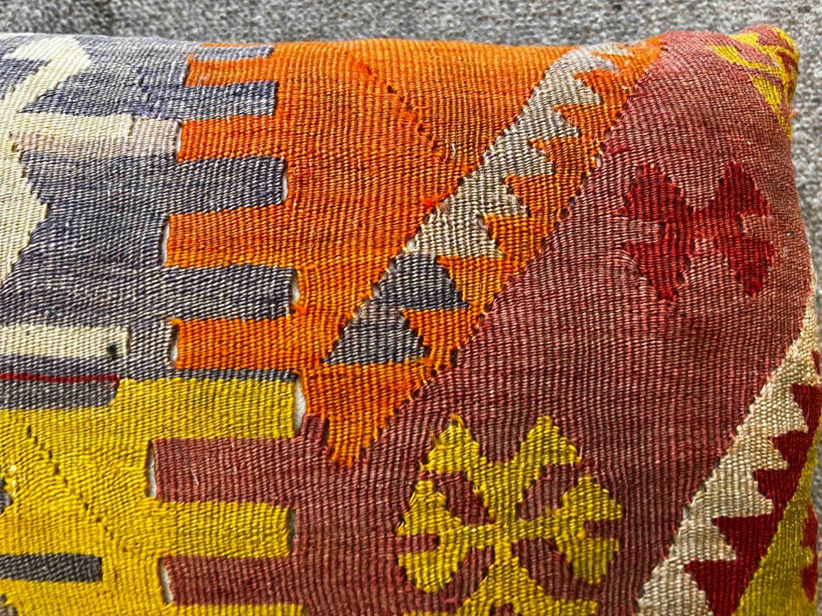 Paire De Coussin En Kilim - Vers 1930 - 40x30 - N° 304-photo-1
