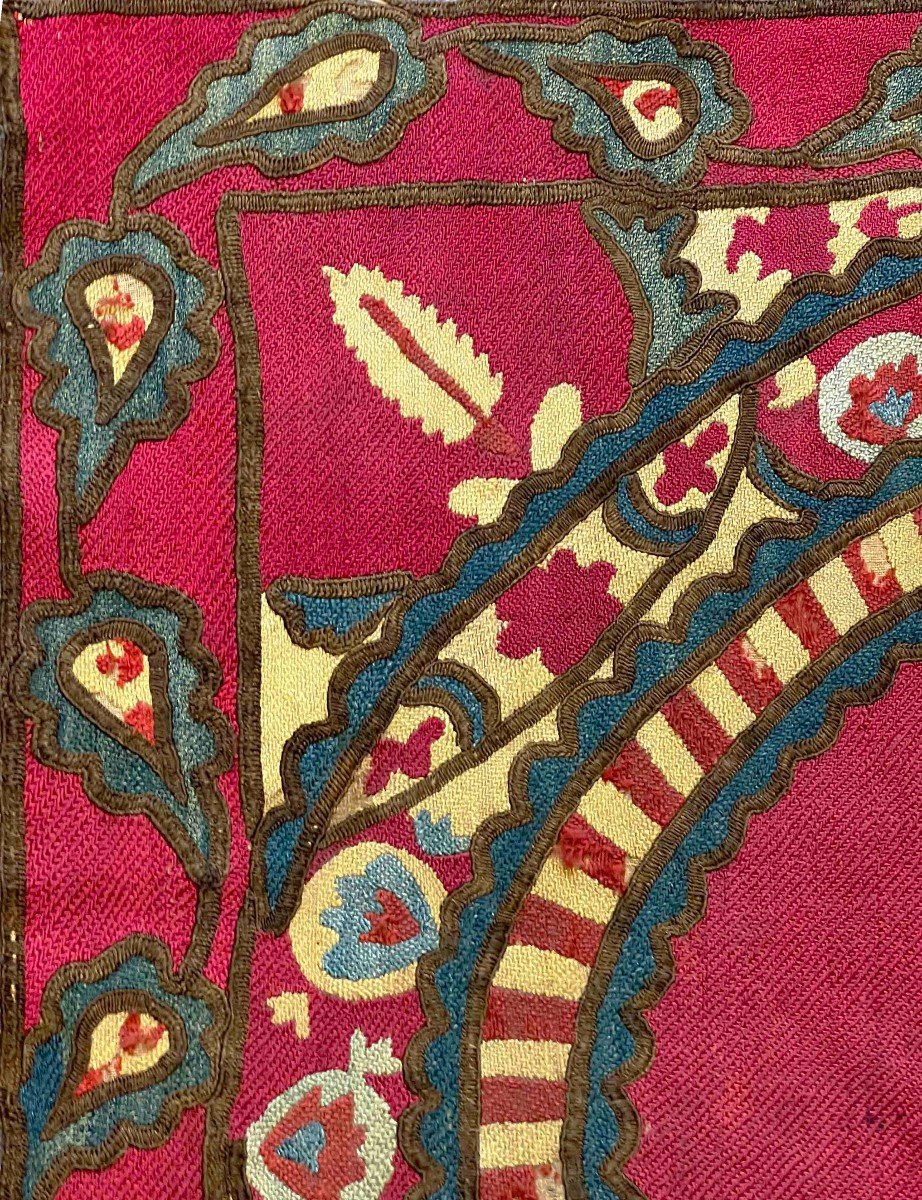 Important Boukara Fabric 19th Century - 125x72 - No. 719-photo-2