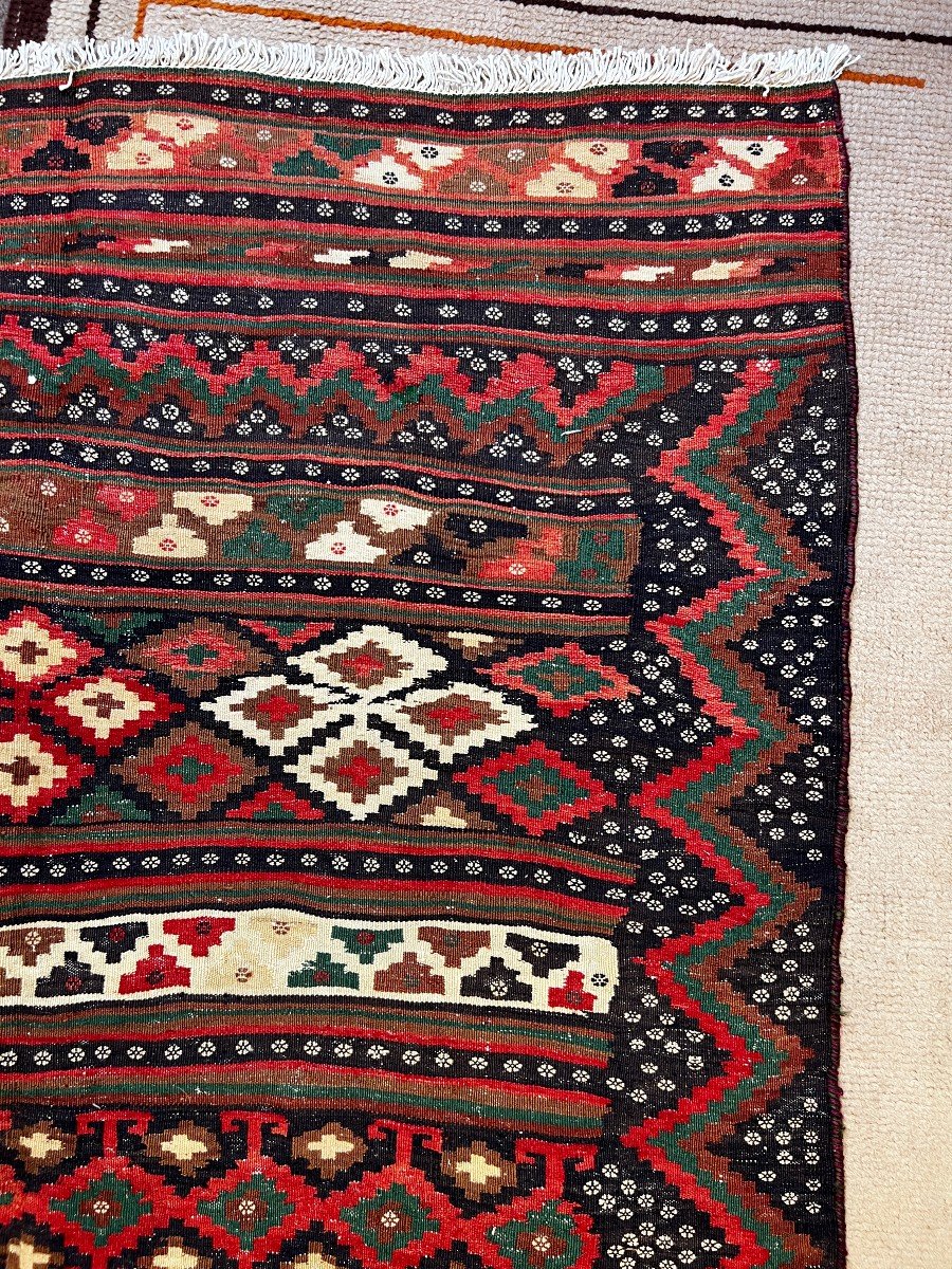 Afshar Kilim Rug - No. 750-photo-2
