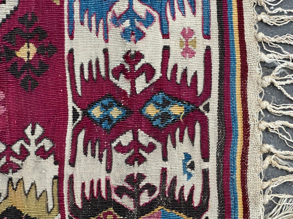 Kilim Sivas Turquie XIXe.s - 3m80x1m60 - N&deg; 757-photo-1