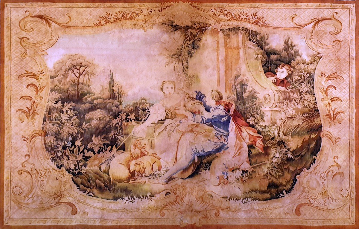 Aubusson Style Tapestry 1m90x1m30 - No. 783