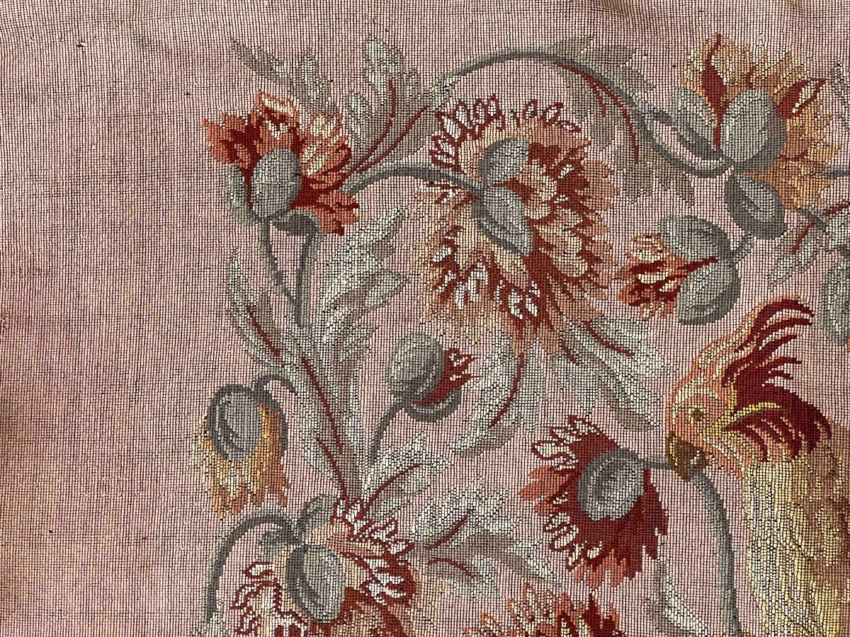Tapisserie ancienne jacquard - 0.85x0.75 - N&deg; 788-photo-4