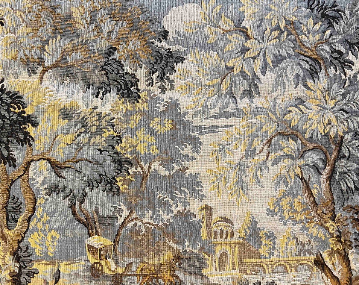 Jacquard Hunting Scene Tapestry - 150x70cm - N° 795-photo-2