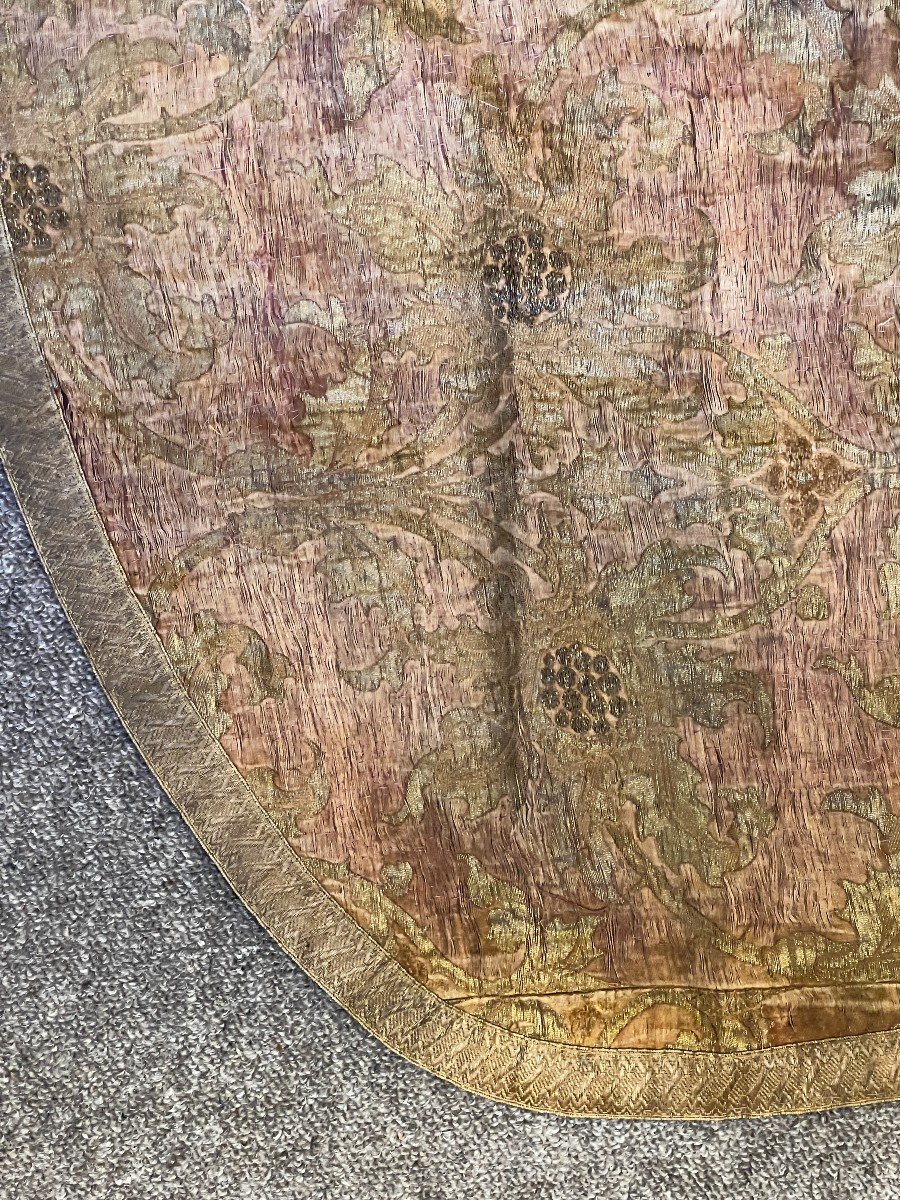 Chasuble - Cap De Prètre France 19th - 1m45x1m50 - N° 822-photo-2