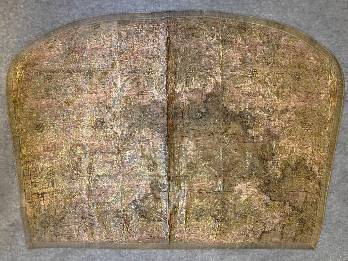 Chasuble - Cap De Prètre France 19th - 1m45x1m50 - N° 822