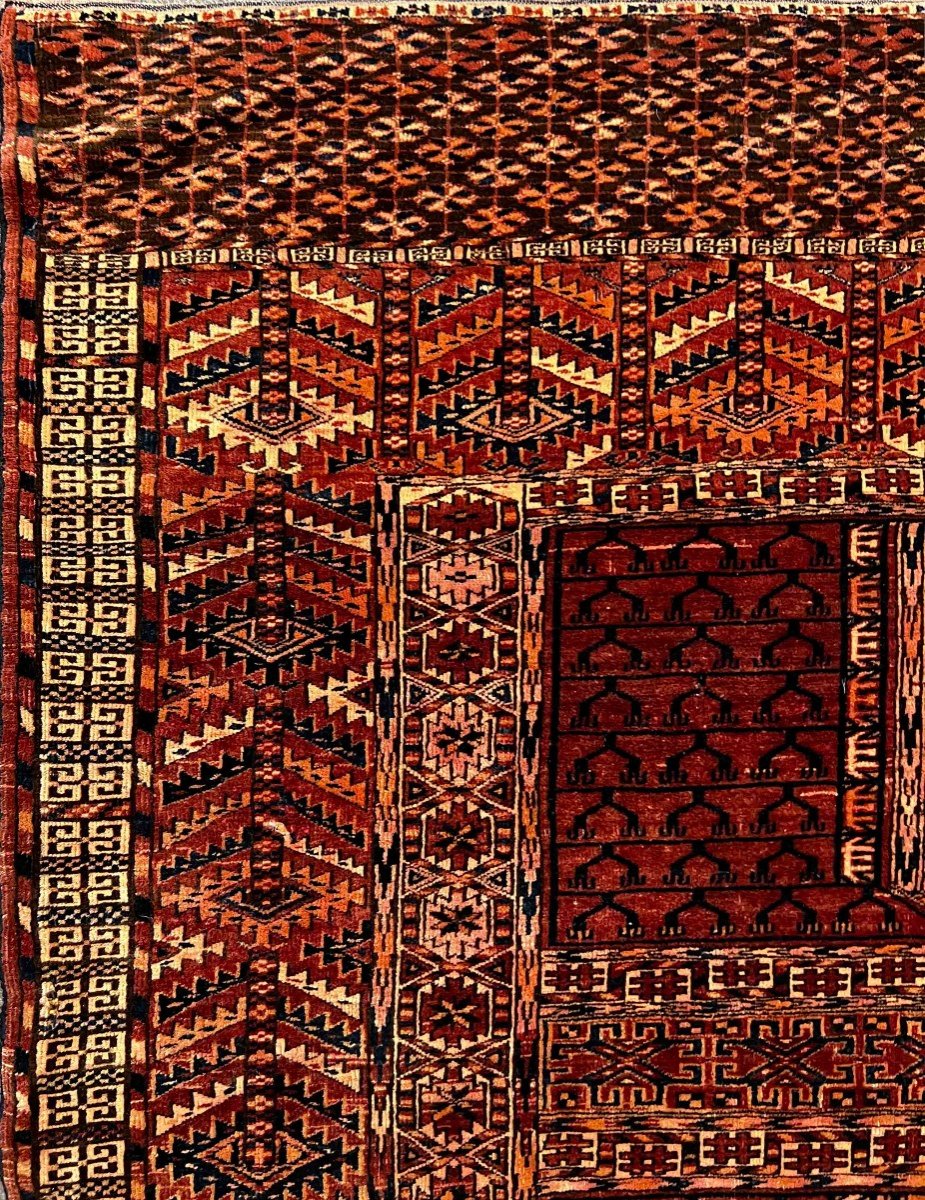 Tapis Boukhara 19 &egrave;me 150 X 130 - N&deg; 862-photo-3