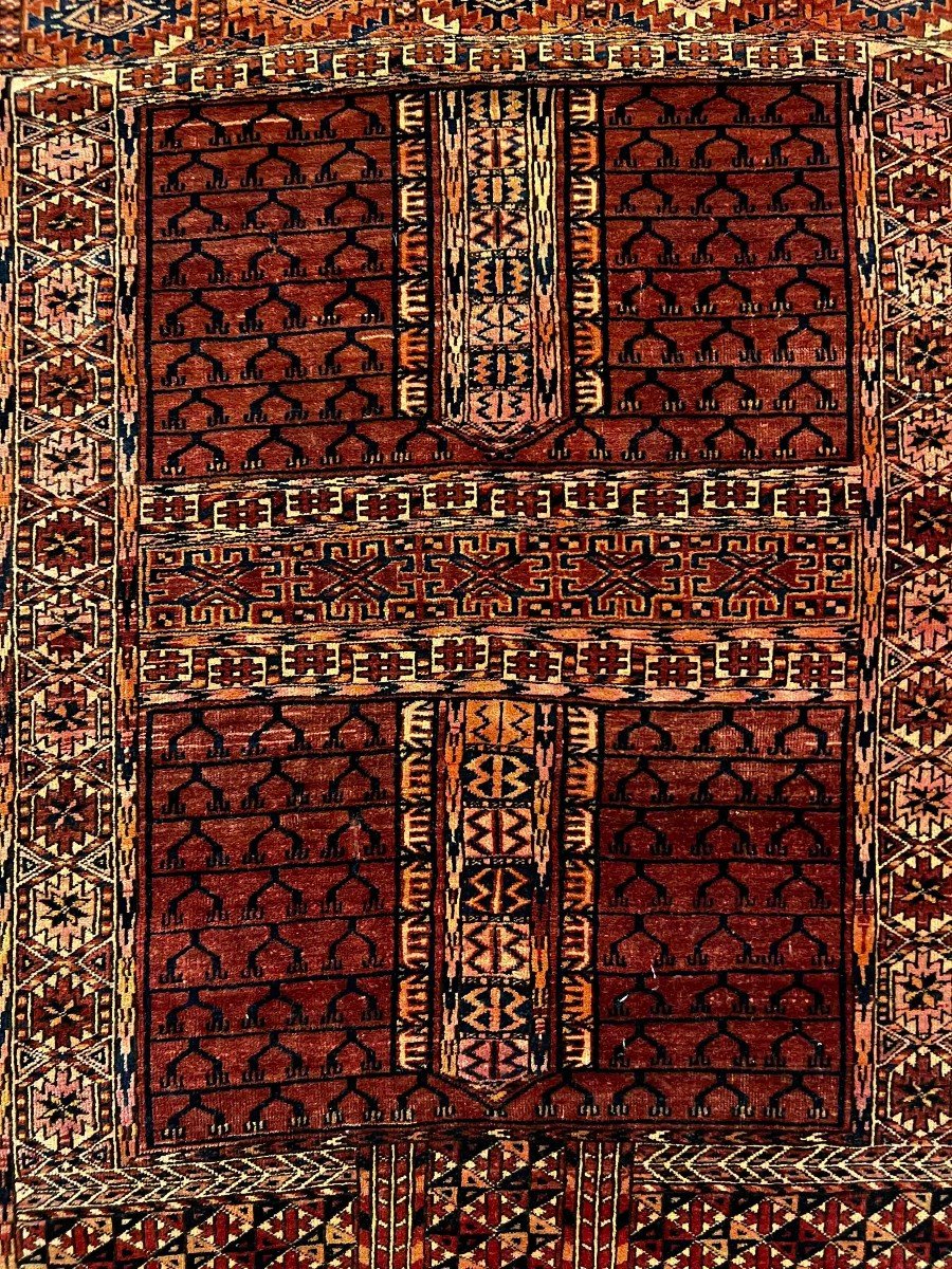 Tapis Boukhara 19 &egrave;me 150 X 130 - N&deg; 862-photo-3