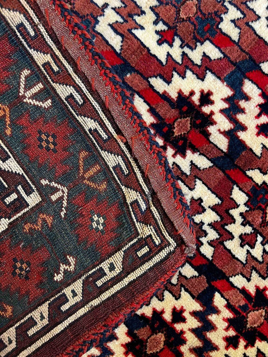 Tapis Amalik Turkm&egrave;ne 1930 - 110 X 85 - N&deg; 870-photo-3