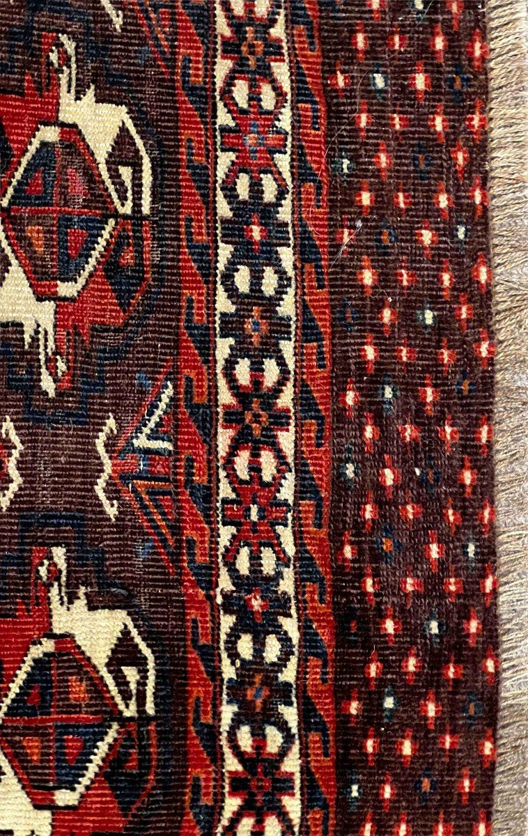 Tapis Bucara Tek&eacute; vers 1920 - 125x0.85cm - N&deg; 912-photo-3