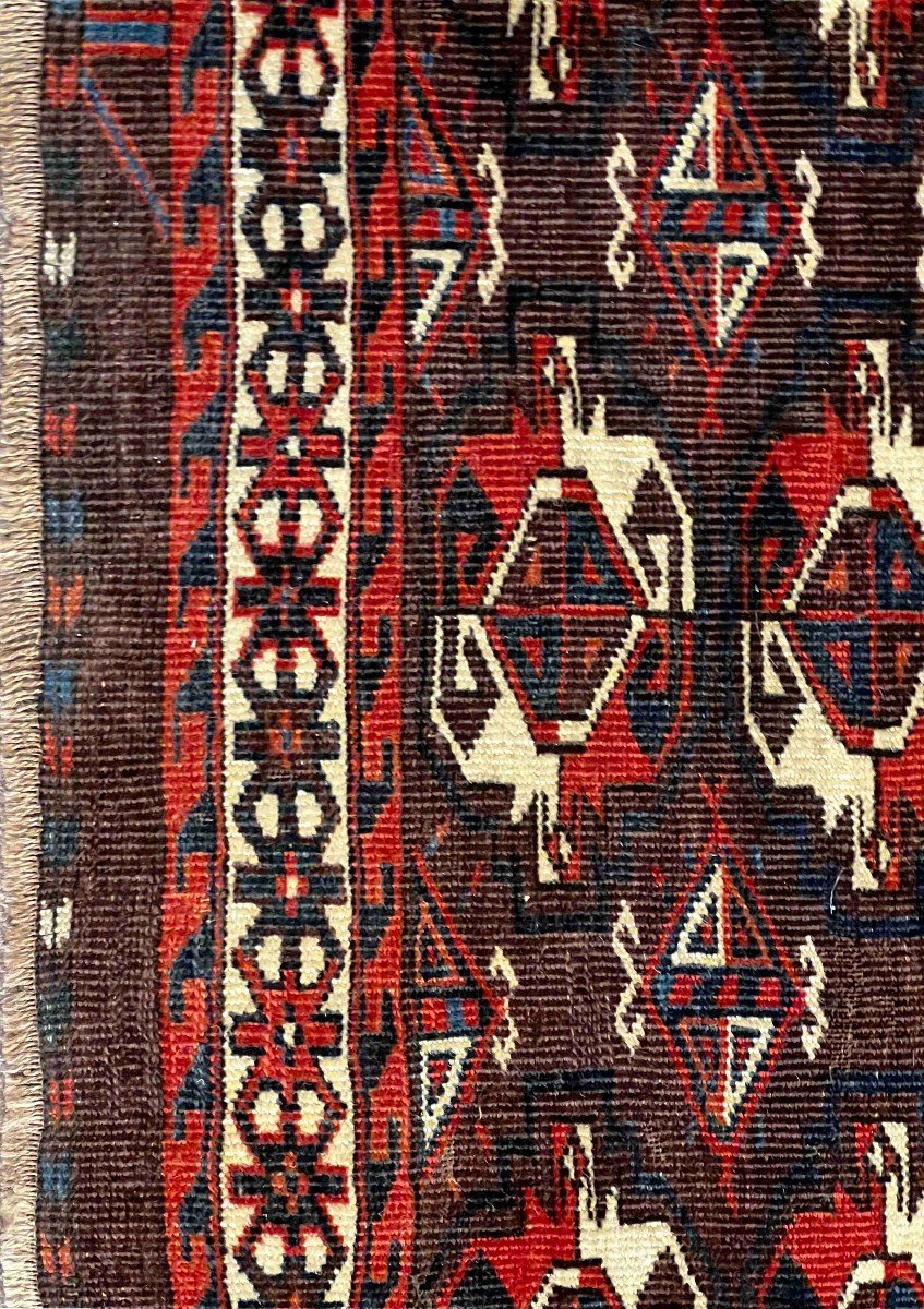 Bucara Teké Rug Circa 1920 - 125x0.85cm - No. 912-photo-4