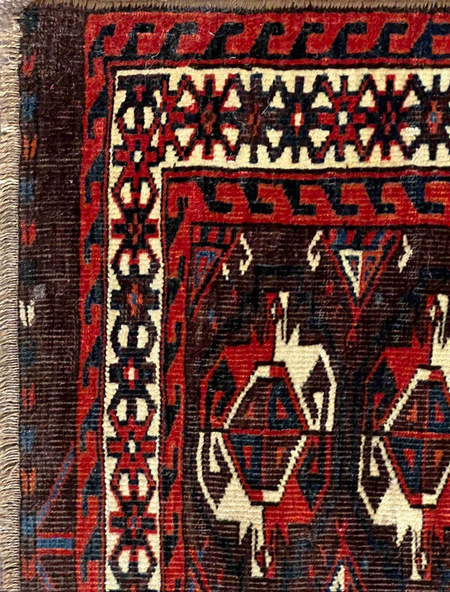 Tapis Bucara Tek&eacute; vers 1920 - 125x0.85cm - N&deg; 912-photo-2