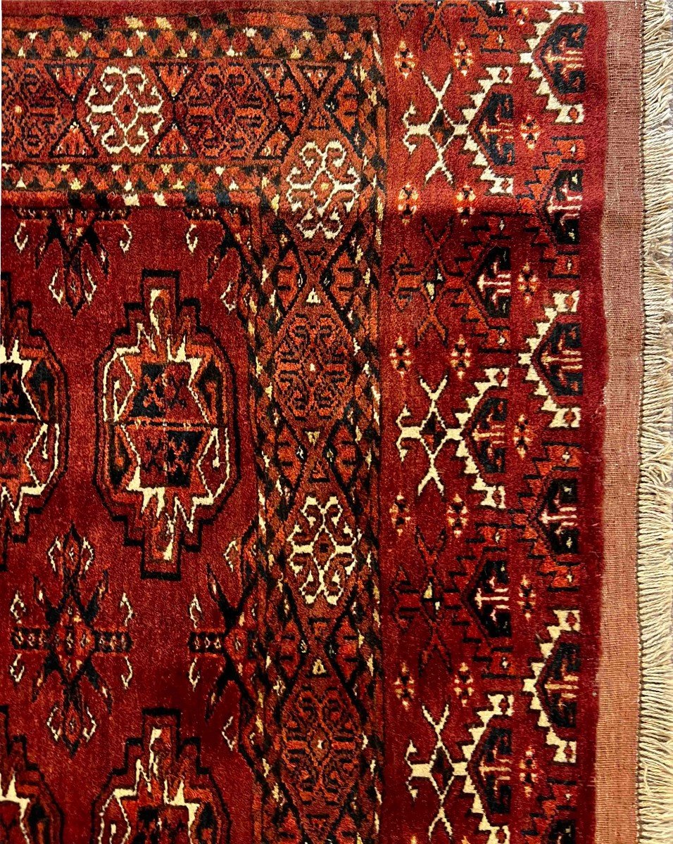 Teké Bucara Rug Around 1920 - 150x102 - No. 914-photo-2