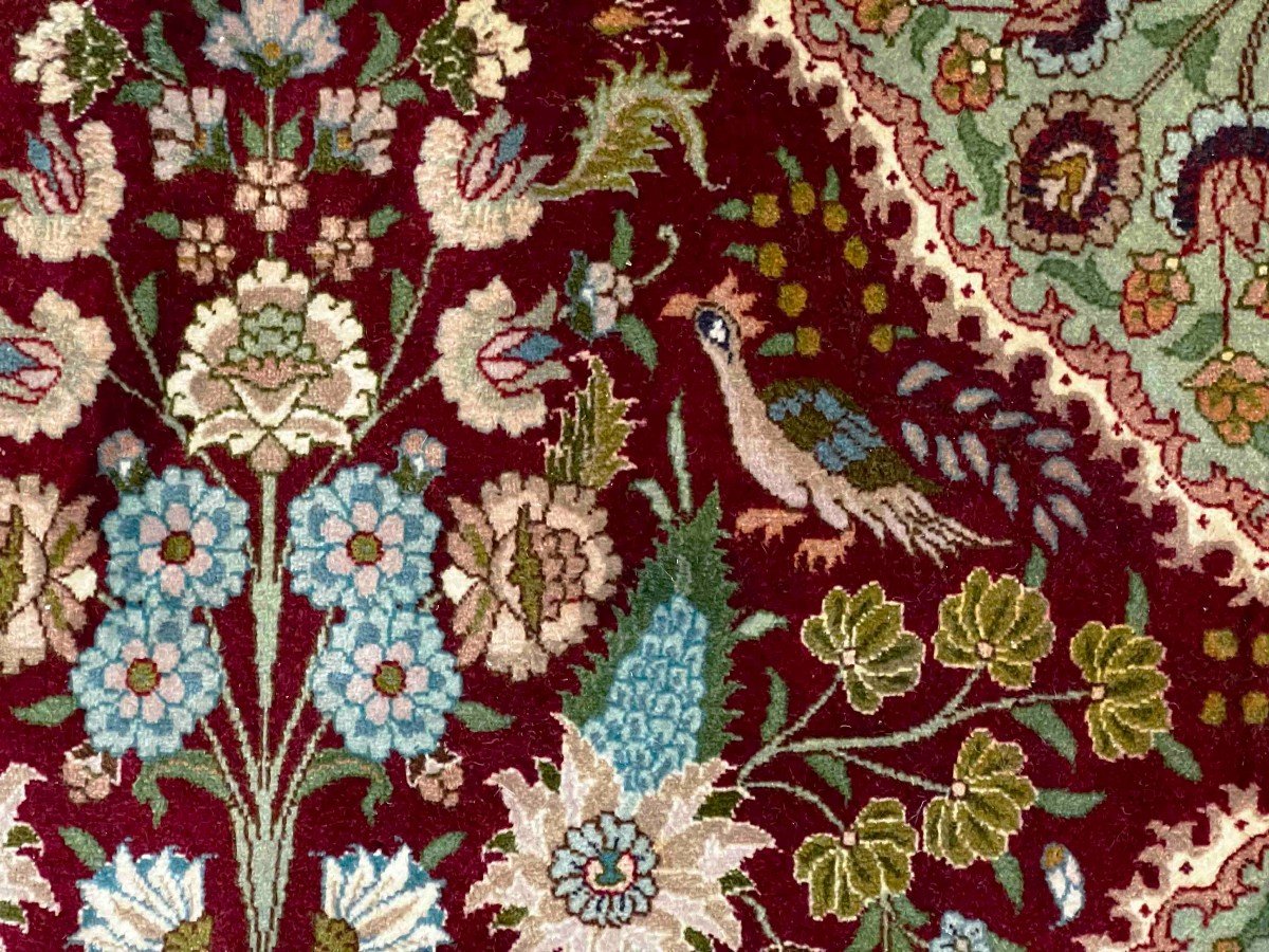 Tabriz Iran Rug, Circa 1950 - 0.95x0.75 - No. 924-photo-4