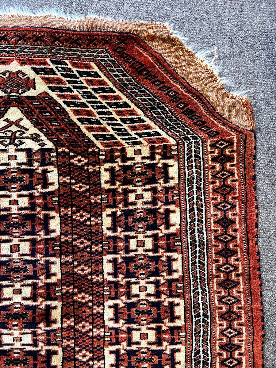Turkmen Carpet Circa 1950 - 140x102 - No. 955-photo-4