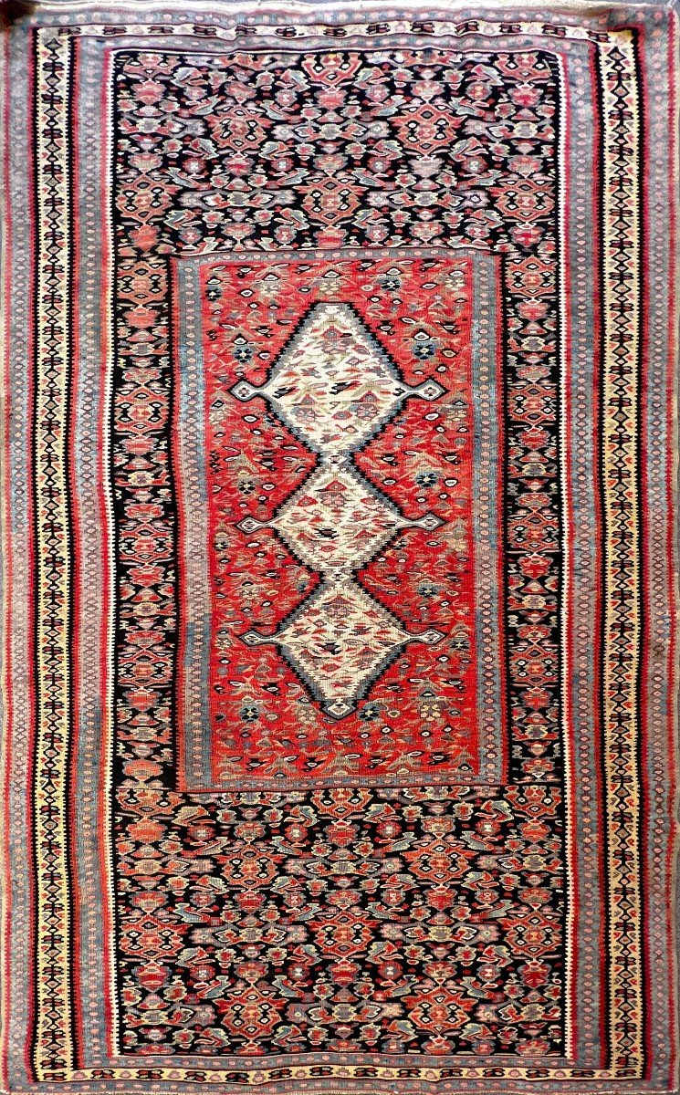 Kilim Senneh 19th Century - 2m00x1m25 - No. 990