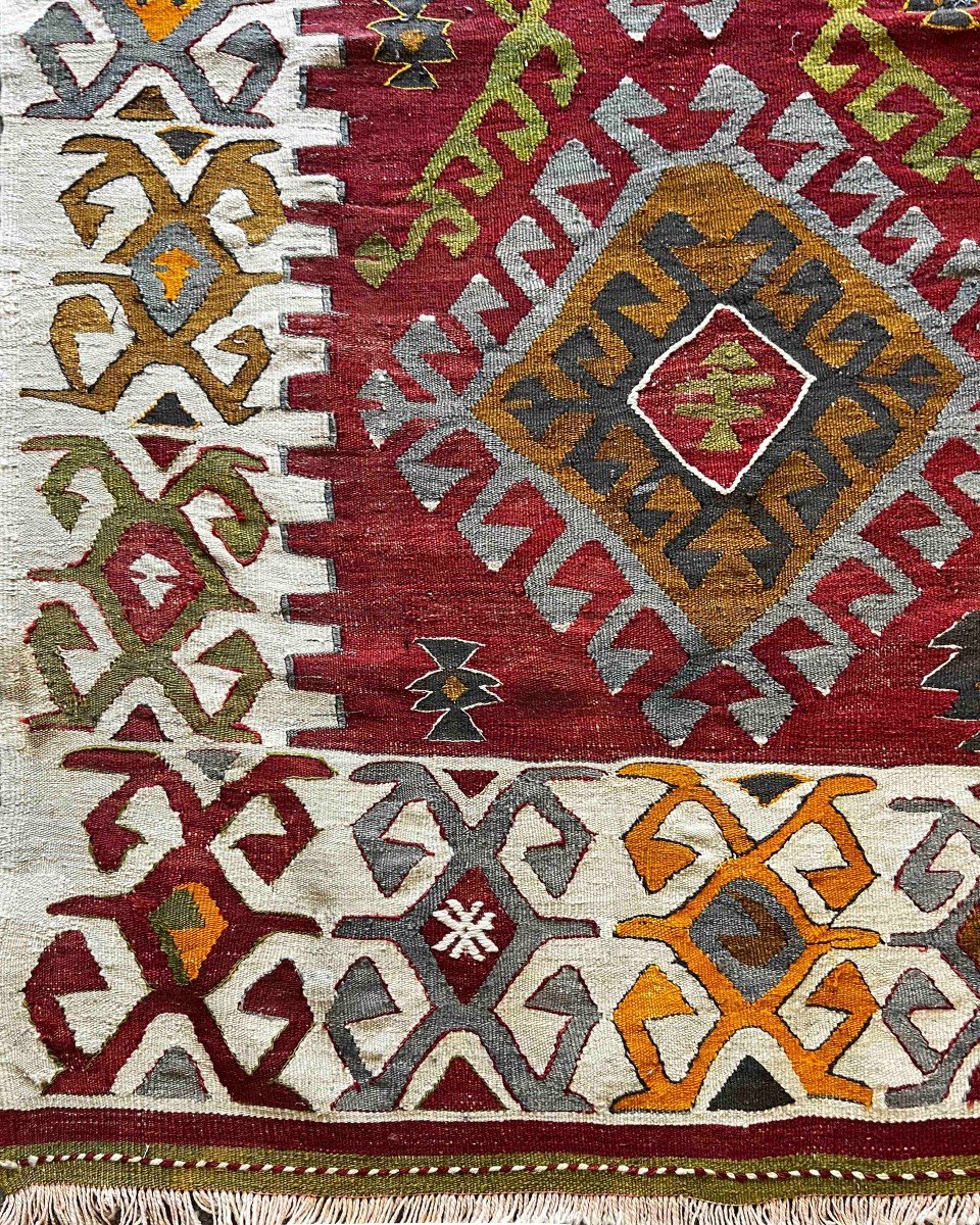 Kilim Ancien De Anatolie Vers 1960 - 180x112 - N&deg; 1120-photo-1