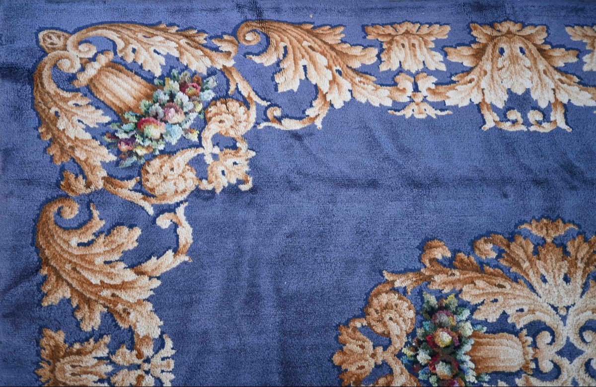 Manufacture De La Savonnerie, Signed Carpet - Circa 1930 - 3m50x2m55 - No. 1466-photo-3