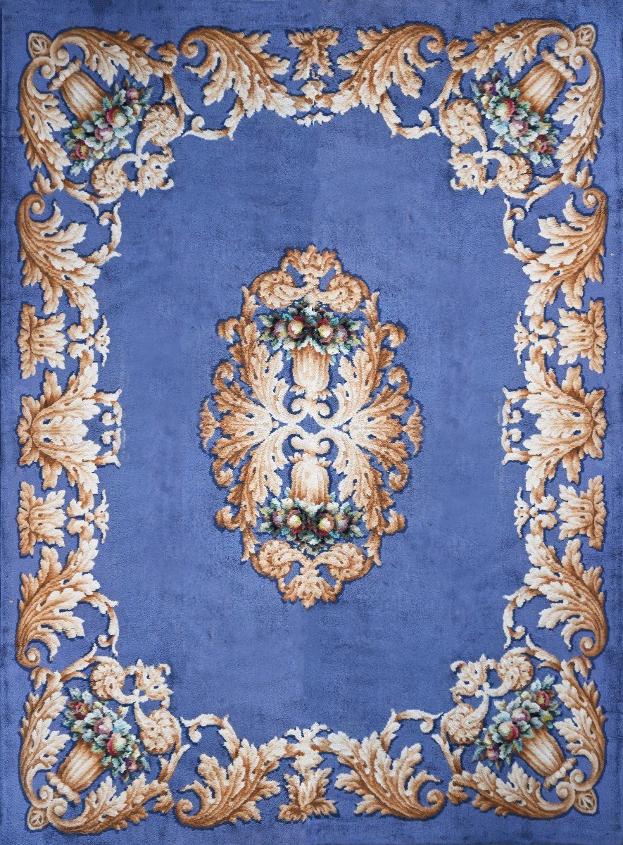Manufacture De La Savonnerie, Signed Carpet - Circa 1930 - 3m50x2m55 - No. 1466