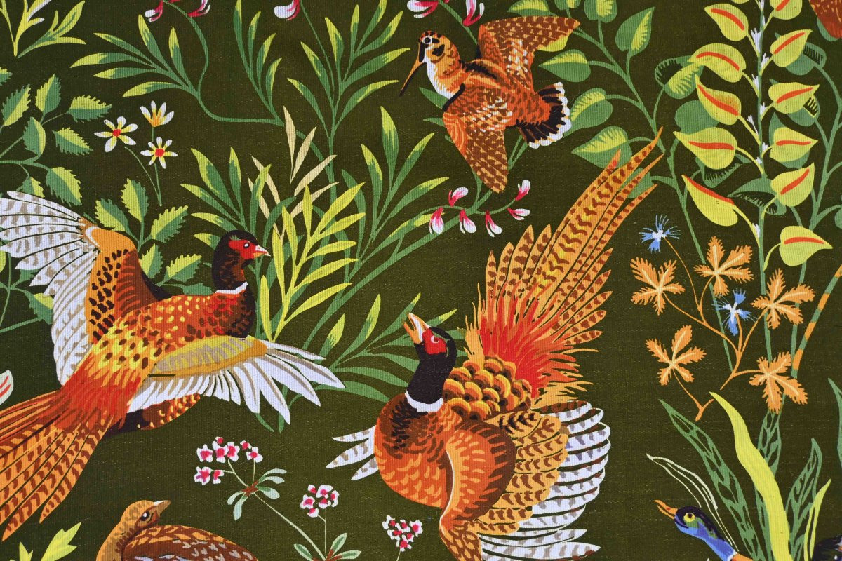Scene De Chasse, Antoine De Jacquelot, Tapisserie Atelier Picard GJP Paris, 66/500 - N° 1531-photo-2