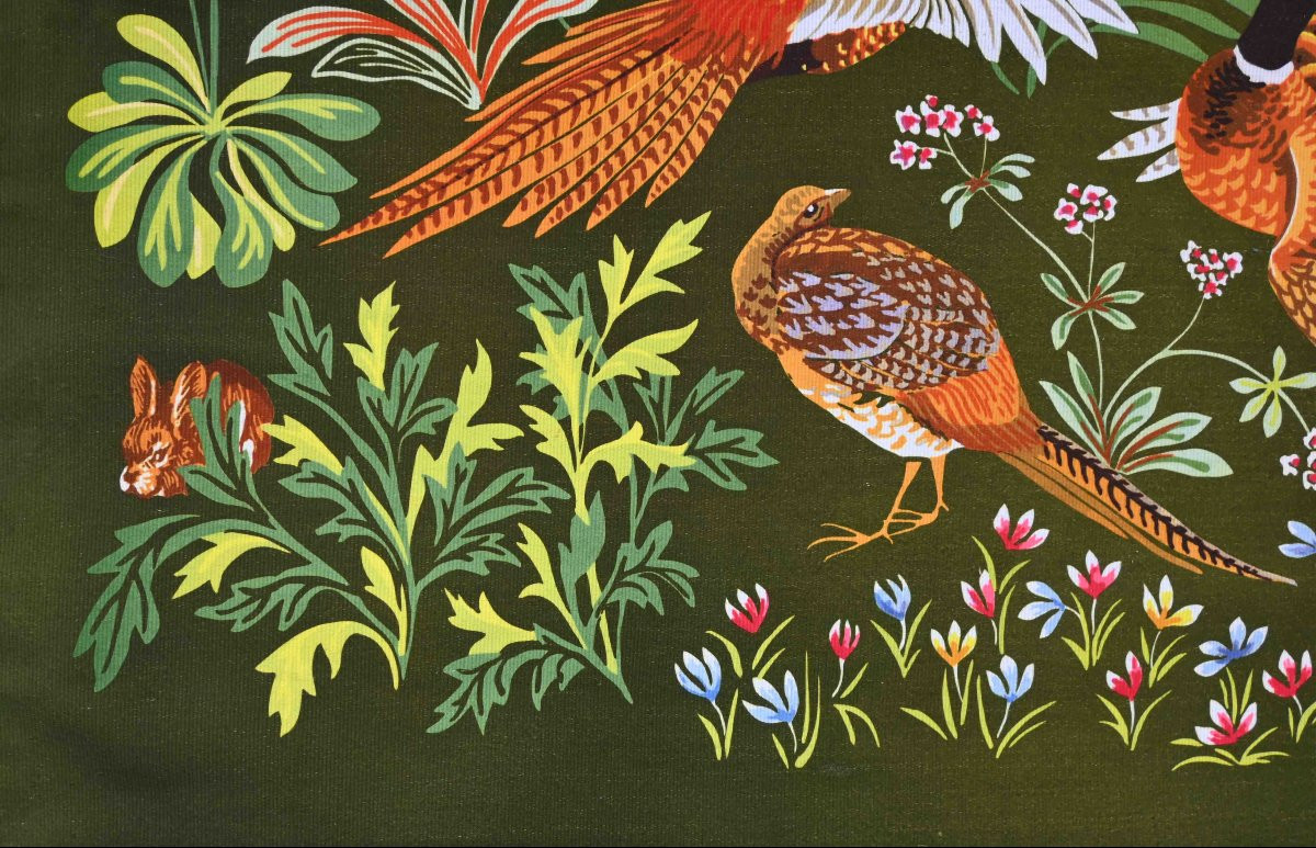 Scene De Chasse, Antoine De Jacquelot, Tapisserie Atelier Picard GJP Paris, 66/500 - N° 1531-photo-1