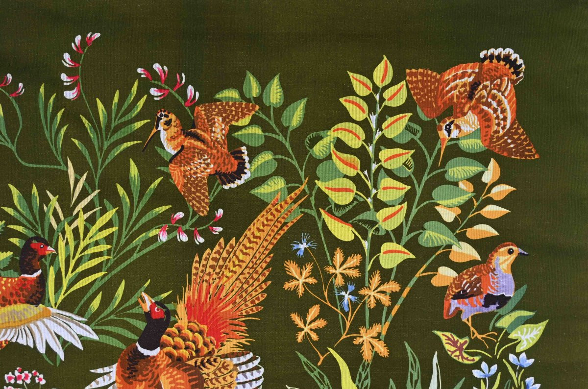 Scene De Chasse, Antoine De Jacquelot, Tapisserie Atelier Picard GJP Paris, 66/500 - N° 1531-photo-3