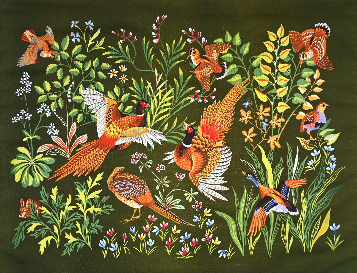 Scene De Chasse, Antoine De Jacquelot, Tapisserie Atelier Picard GJP Paris, 66/500 - N° 1531