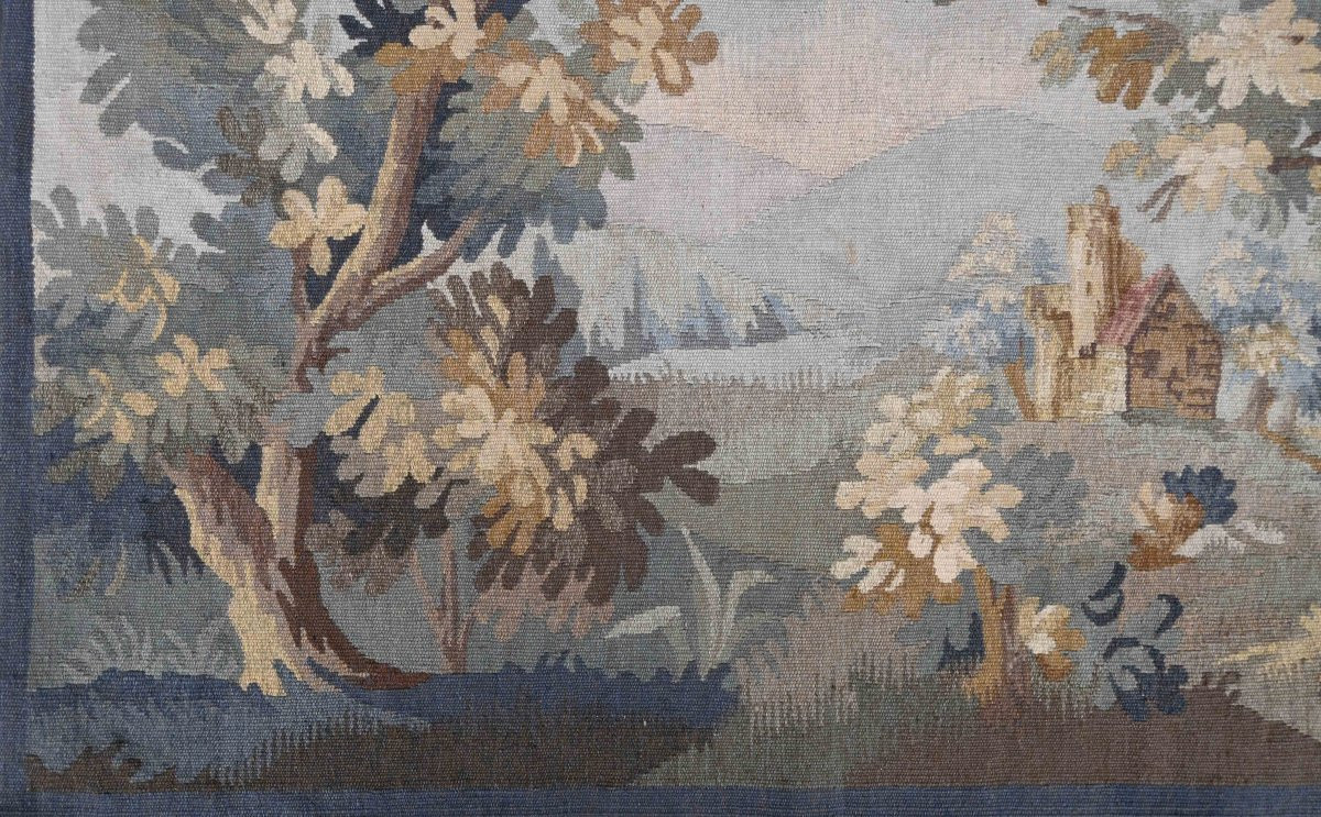 Tapisserie Verdure Aubusson Circa 1940 - L165xh108cm - N° 1520-photo-2
